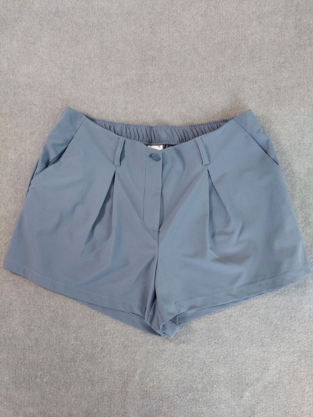 Adidas Go-To Pleated Golf Shorts Wonder Blue Performance Size Large IP4198 - Picture 2 of 10